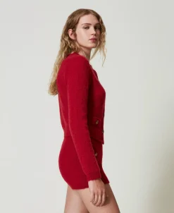 Cardigan «Anne» En Mohair Mélangé