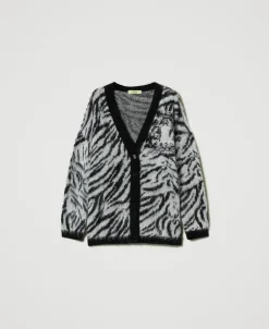Cardigan MYFO Jacquard Animalier