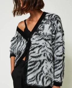 Cardigan MYFO Jacquard Animalier