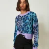 Pull Boxy MYFO En Maille Jacquard