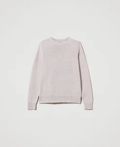 Pull En Mélange De Laine Et Lurex