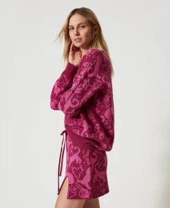 Pull Jacquard En Fil Treeblend