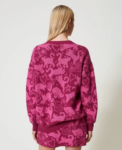 Pull Jacquard En Fil Treeblend