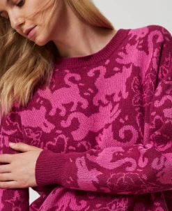 Pull Jacquard En Fil Treeblend