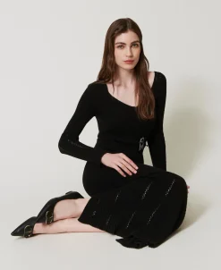 Ballerines En Cuir Avec Oval T