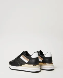 Baskets De Running Avec Strass