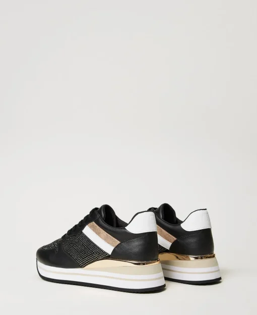 Baskets De Running Avec Strass