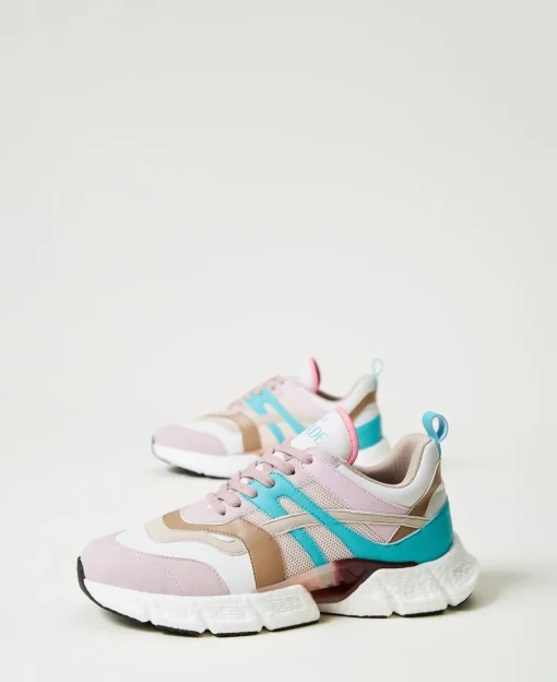 Baskets De Running Color Block