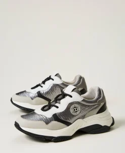 Baskets De Running Color Block