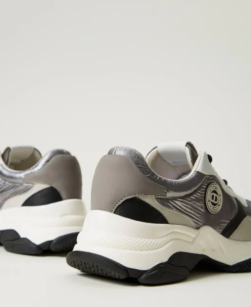 Baskets De Running Color Block