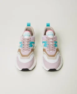 Baskets De Running Color Block