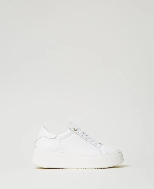 Baskets En Cuir