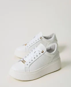 Baskets En Cuir