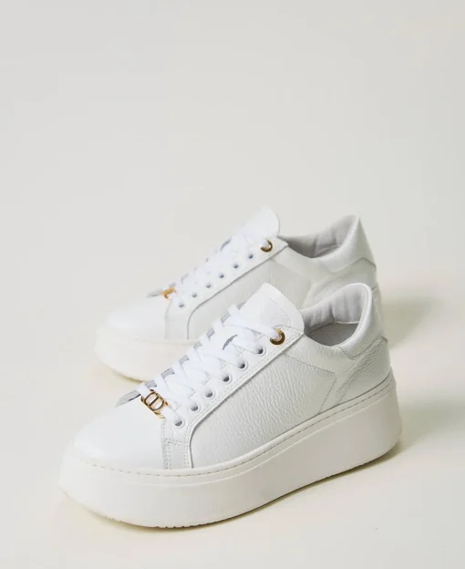 Baskets En Cuir
