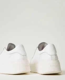 Baskets En Cuir