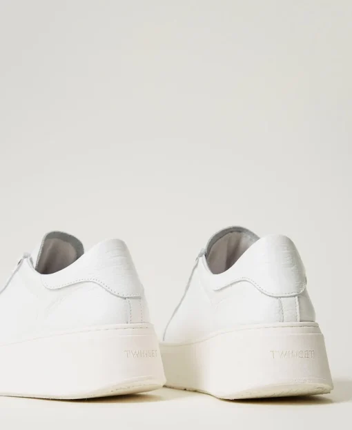 Baskets En Cuir