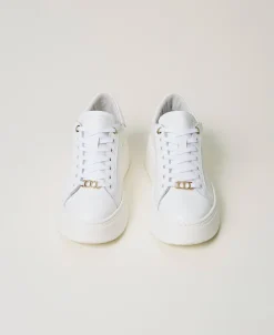 Baskets En Cuir