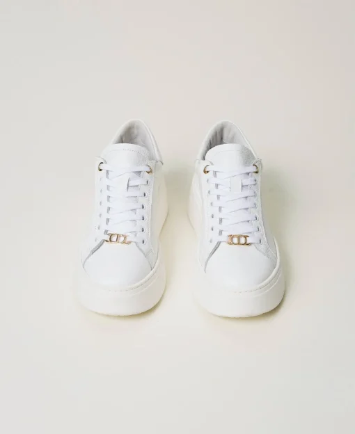 Baskets En Cuir