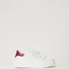 Baskets En Cuir Avec Logo