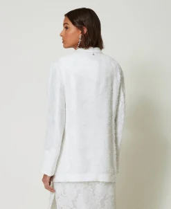 Blazer Avec Sequins All-over