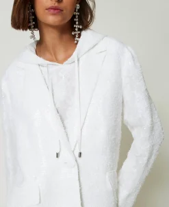 Blazer Avec Sequins All-over