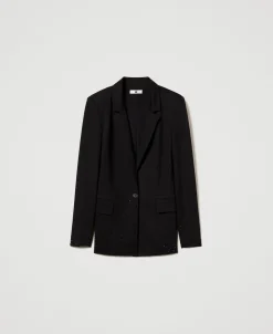 Blazer Avec Strass Dégradés