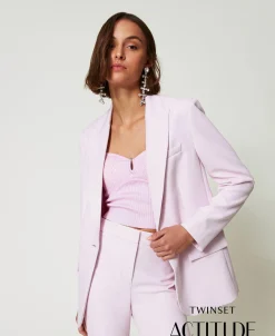 Blazer En Crêpe Cady