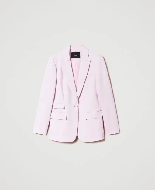 Blazer En Crêpe Cady