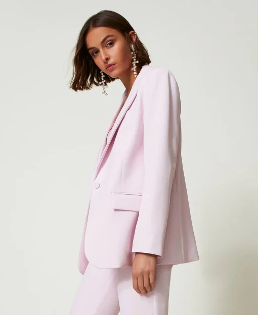 Blazer En Crêpe Cady