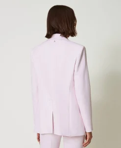 Blazer En Crêpe Cady
