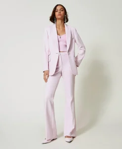 Blazer En Crêpe Cady