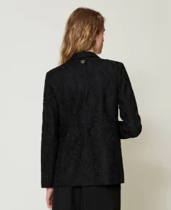 Blazer En Dentelle Macramé
