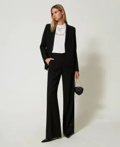 Blazer En Drap Avec Sequins