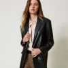 Blazer MYFO Effet Cuir