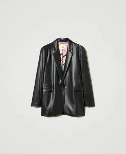 Blazer MYFO Effet Cuir