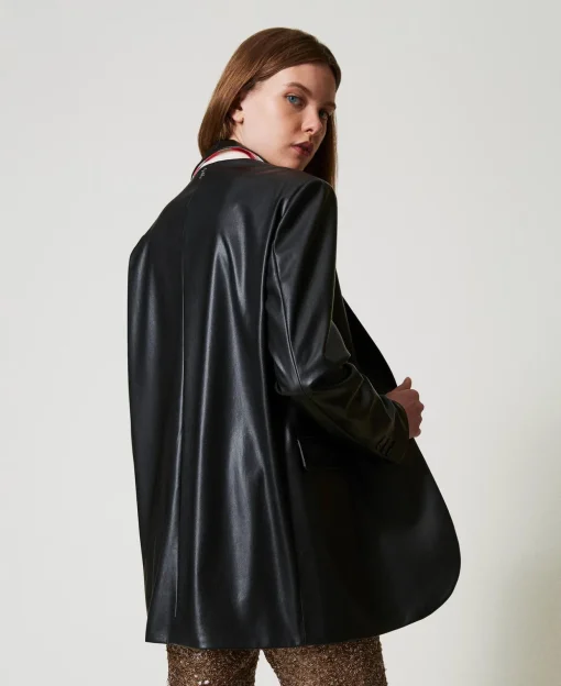 Blazer MYFO Effet Cuir