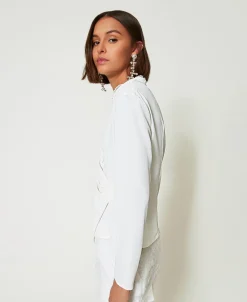 Blouse En Crêpe De Chine Recyclé