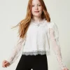 Blouse En Dentelle De Valenciennes