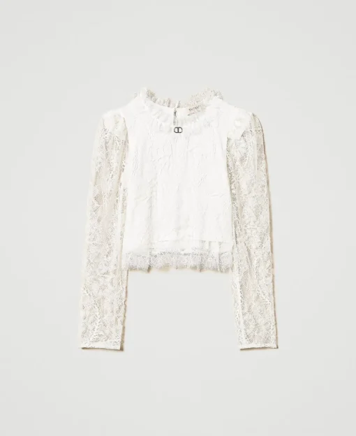 Blouse En Dentelle De Valenciennes