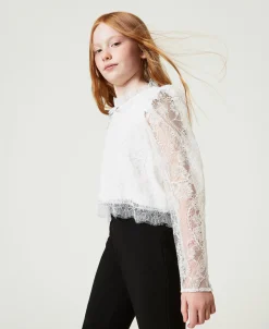 Blouse En Dentelle De Valenciennes