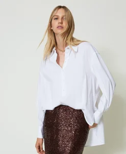 Blouse Polo En Popeline