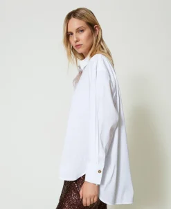 Blouse Polo En Popeline