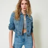 Blouson En Jean Avec Poches