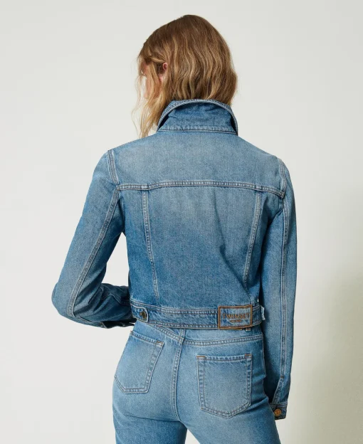 Blouson En Jean Avec Poches