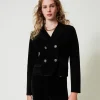 Blouson En Maille Avec Boutons Oval T