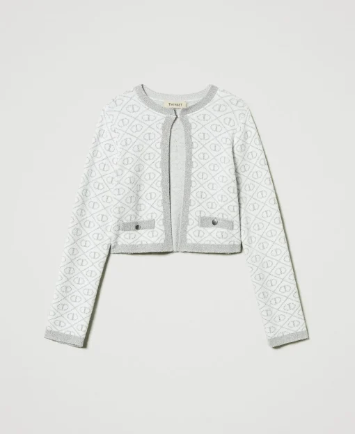 Blouson En Maille Jacquard Avec Oval T