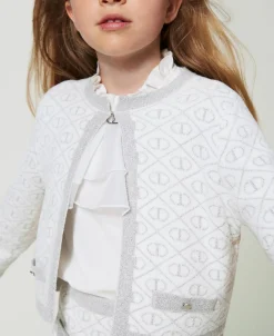 Blouson En Maille Jacquard Avec Oval T