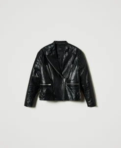 Blouson Motard «Fairfax» En Cuir