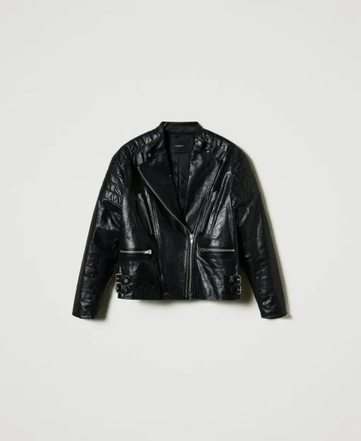 Blouson Motard «Fairfax» En Cuir