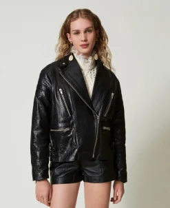 Blouson Motard «Fairfax» En Cuir